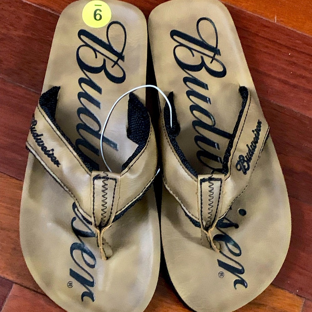 Budweiser flip flops